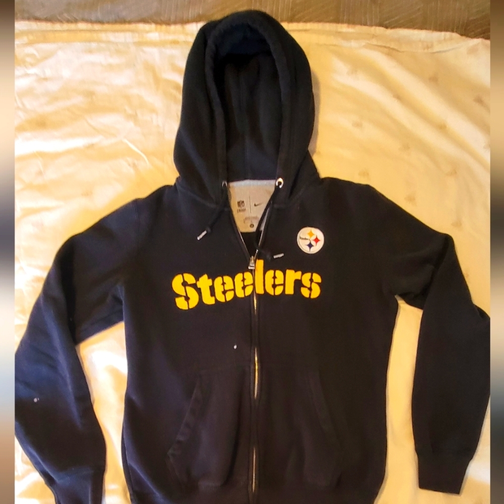 Women's Pittsburgh Steelers zip up sweatshirt